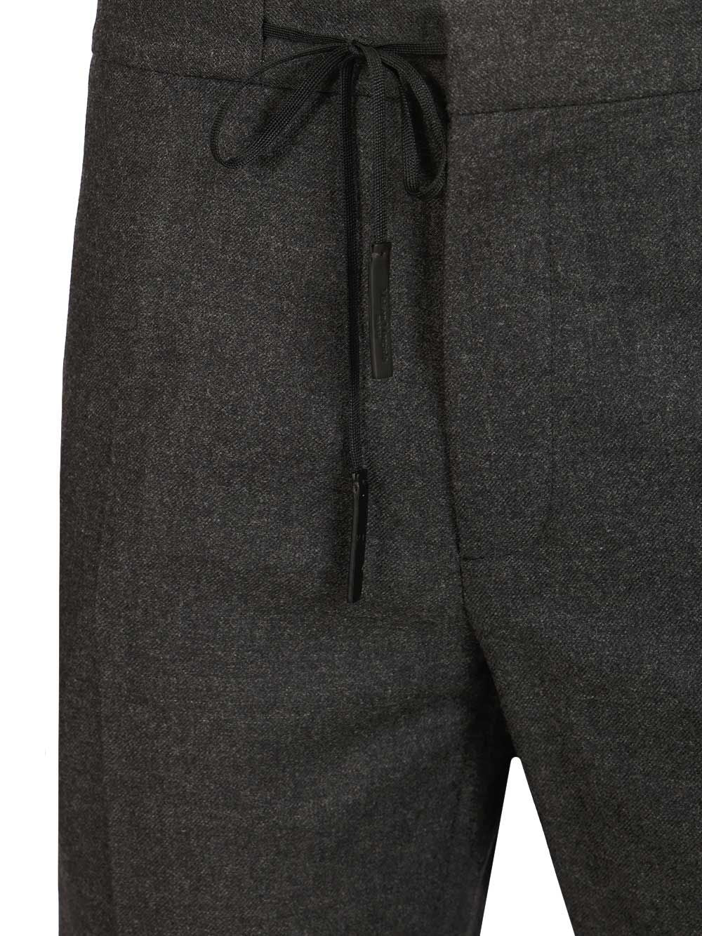 Maison Margiela Tailored Wool Trousers - Grey | ca484a4a8ebecaf328af6c74e7b5b090050b3634