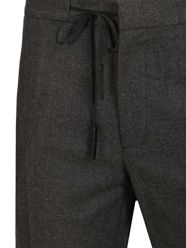 Maison Margiela Tailored Wool Trousers - Grey | ca484a4a8ebecaf328af6c74e7b5b090050b3634
