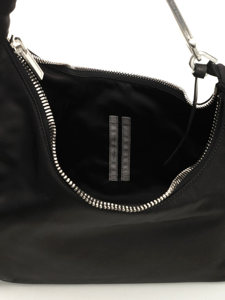 Rick Owens Gemini Shoulder Bags - Black | b5b313dd00f9de234289f9504007f3efa53f14f8