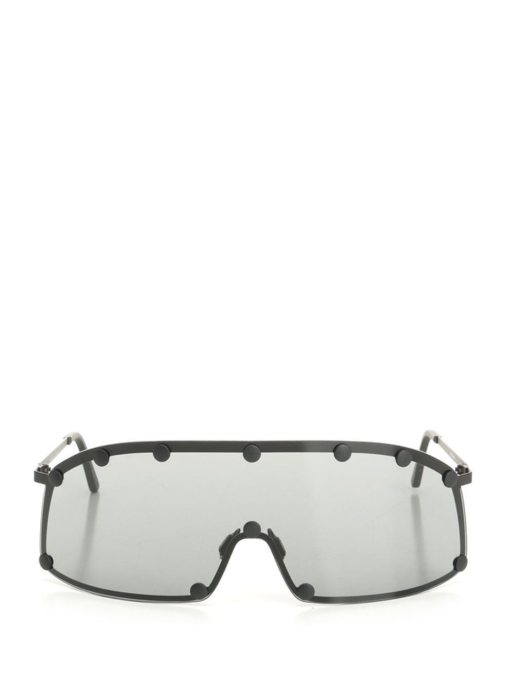 Rick Owens Performa Shielding Sun Glasses - Black | 02e1d05a423cf8b922694a92e0f9f1e219290b9a