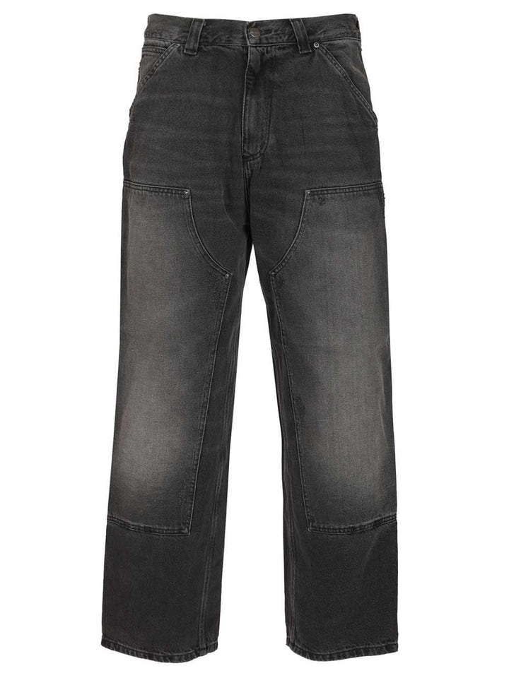 Carhartt Wip Double Knee Pants Jeans - Black | 0d90adb28b273d04bebfb214b2ca14ff37004fa8