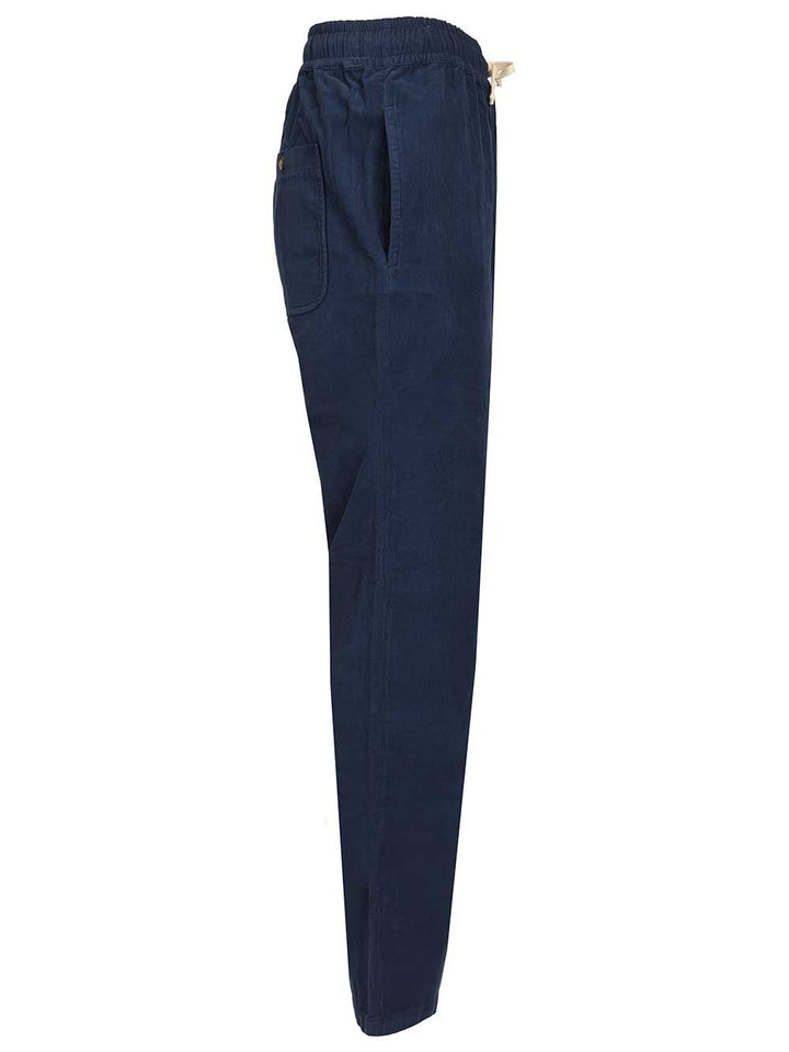 Marant Nirlen Trousers - Blue | 000b33824e3fdc012705f5a604c89d30112a527e