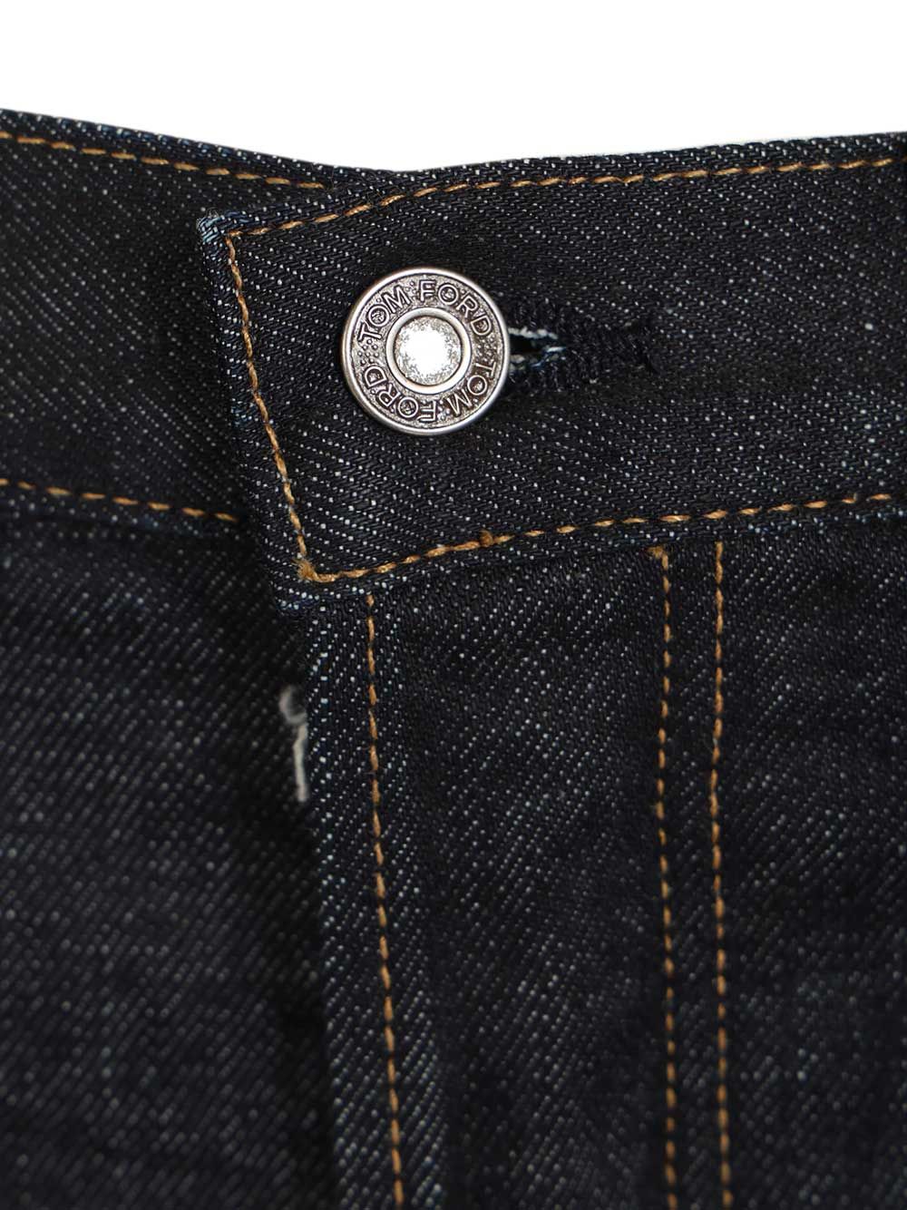Tom Ford Selvedge Slim Fit Jeans - Blue | 342022a1c614fefce8b7ef349753acdddc9b0bb3