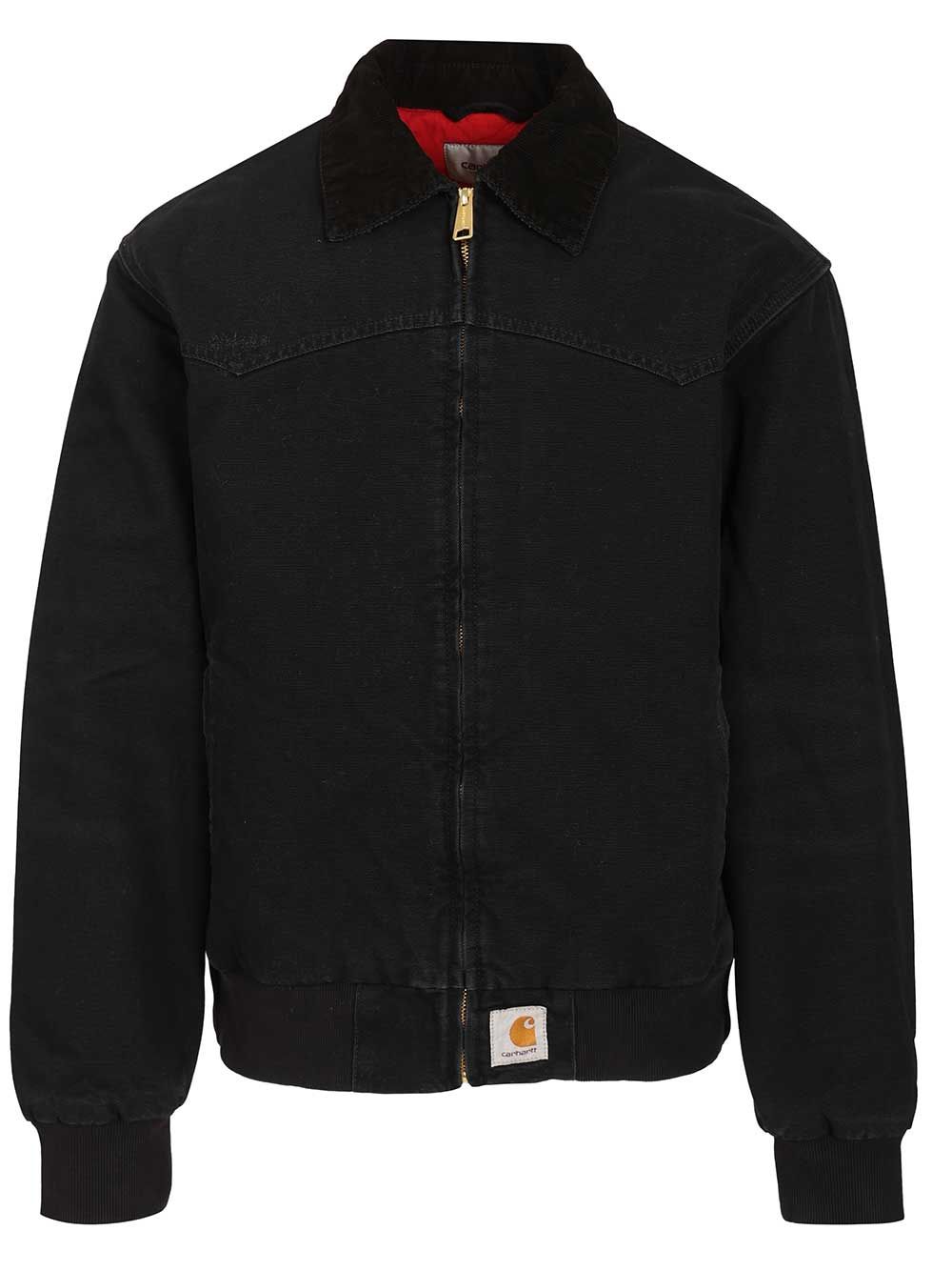 Carhartt Wip Og Santa Fe Jackets - Black | bc21042c505b0e1f5f964bd699c017d44bf2a369