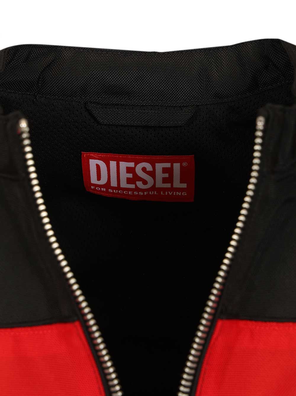 Diesel Nylon Biker Jacket Jackets - Multicolor | ab1cebff03c52551d9606cbdf9491bfe61a3efbf
