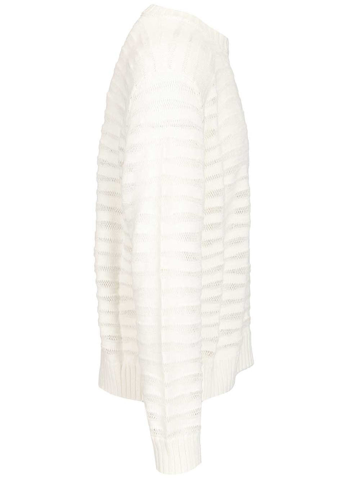 Mm6 Maison Margiela Crewneck Sweatshirts - White | 0cba9f79d491783fb1ad041c37f4560171178889