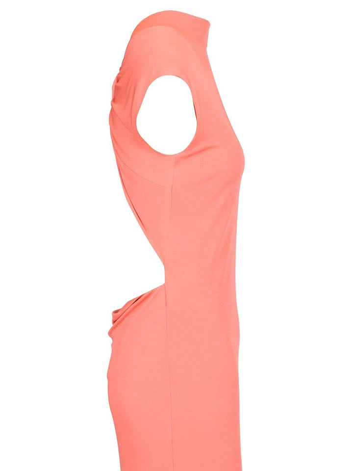 Tom Ford Long Dress In Crepe Jersey Dresses - Rose | b56ace9da685eea72e3bd2a460c4ae05ba230014