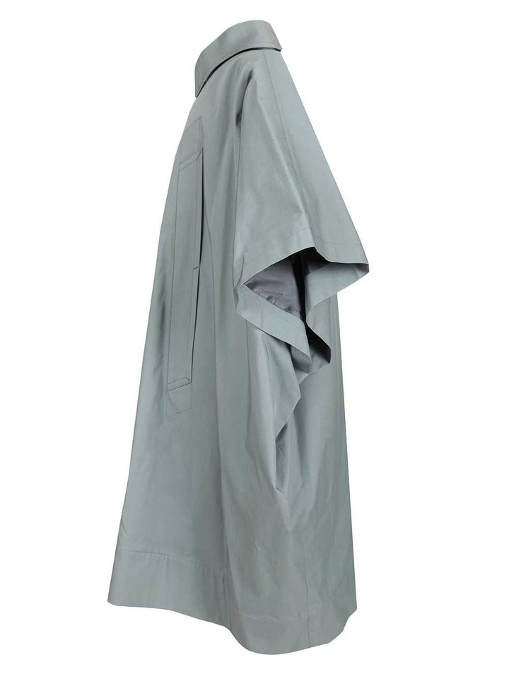 Mm6 Maison Margiela Mm6 Margiela Trench Coat Coats - Blue | c2608b33f518ccc15173282e2ecdbc96f9964e65