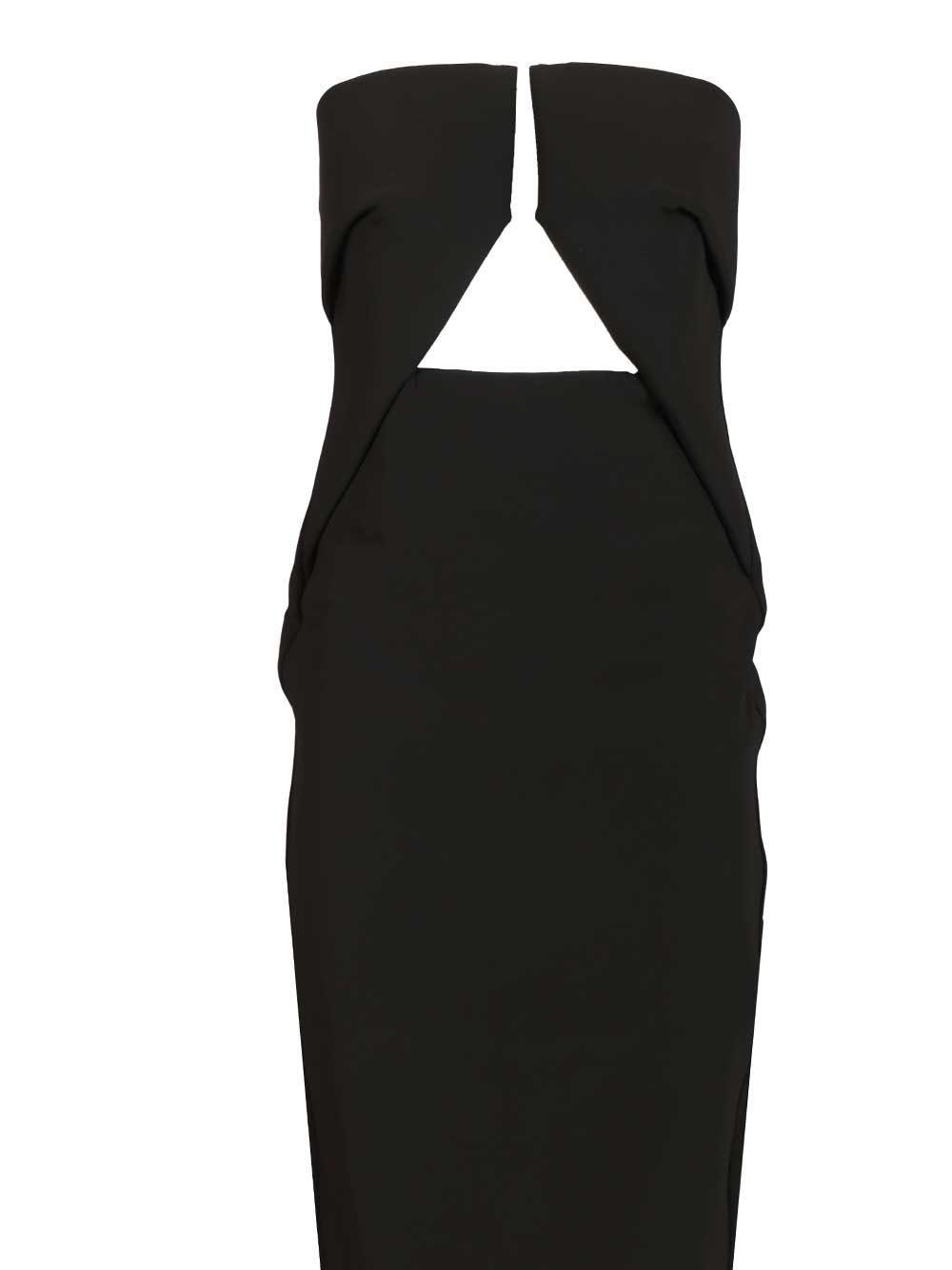 Rick Owens Prong Gown Dresses - Black | 282aacd753aaba8c9f1c5b6af5c65932d84a0a50