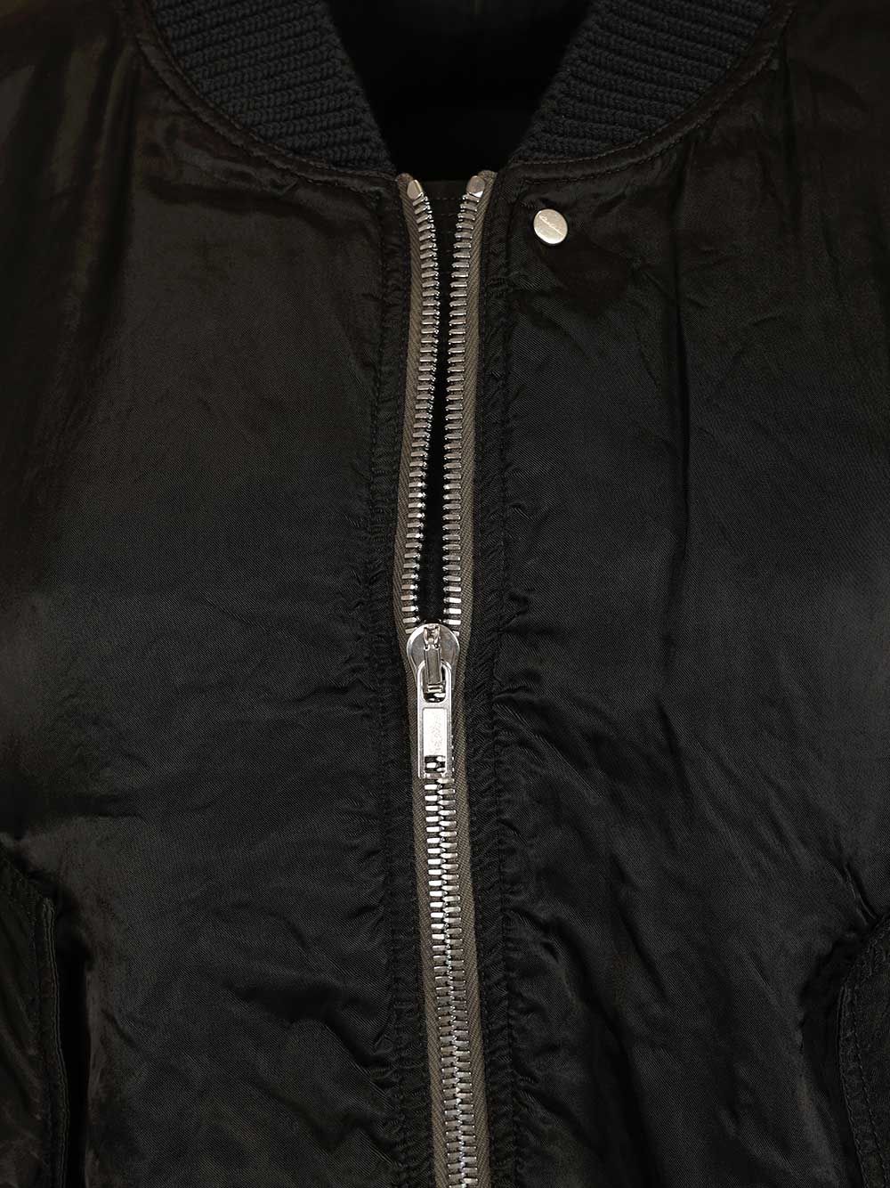 Rick Owens Secchia Flight Jackets - Black | cac9da776aa60c33a7e969db03ed776f8c6a911a