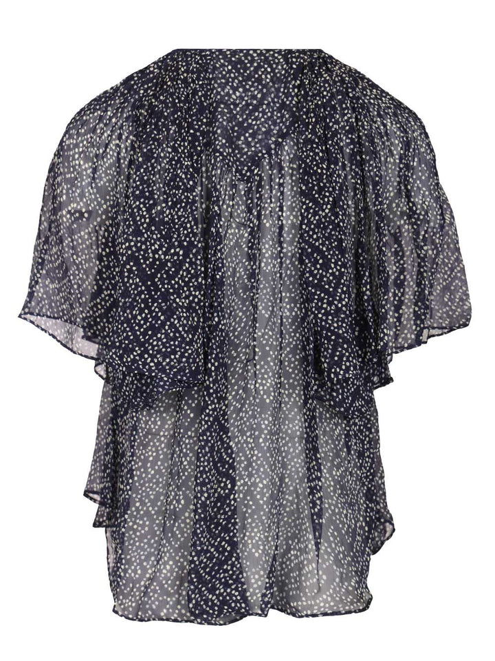Marant Etoile Neslya Top T-Shirt - Blue | 1030a204a20e687e3f4dd3493755ac23a8fc4ba1