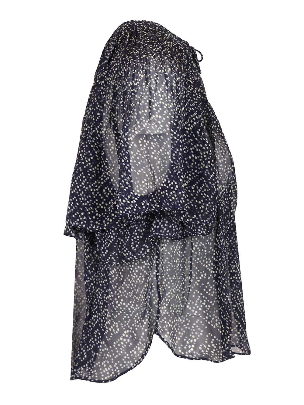Marant Etoile Neslya Top T-Shirt - Blue | 31be5b4e58d47c0882de682aa4d7f472e8cb2f07