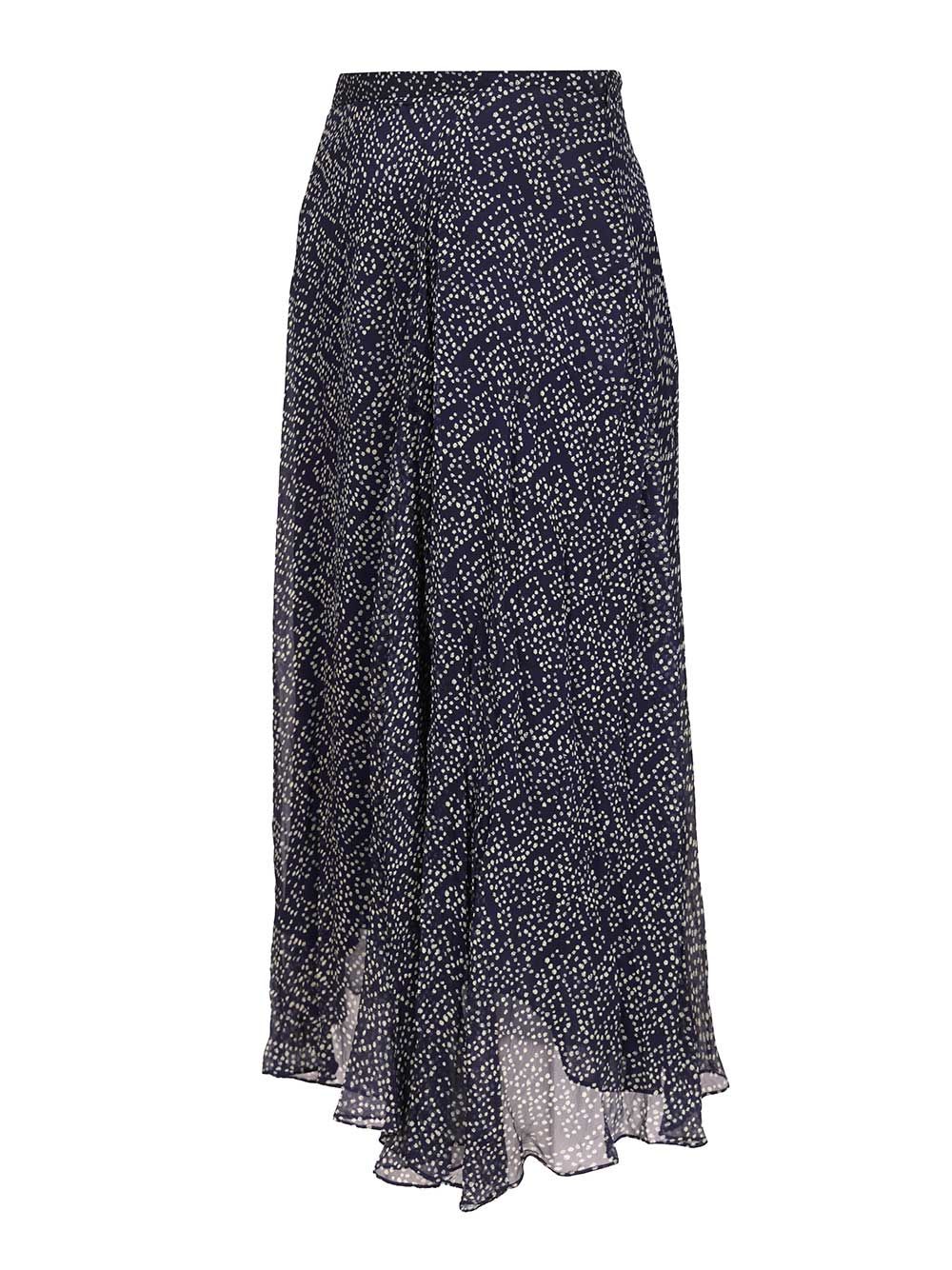 Marant Etoile Long Skirt Lycia Skirts - Blue | b10d107216392bea416038bbde6013bcfcd61848