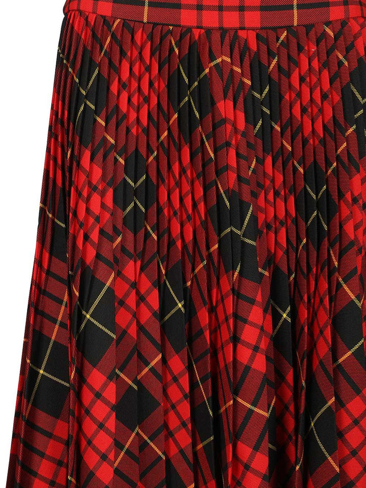 Mcqueen Macqueen Tartan Asymmetric Skirt Skirts - Red | a38accbb07dd85ec420b4d70423036e2fdad099b
