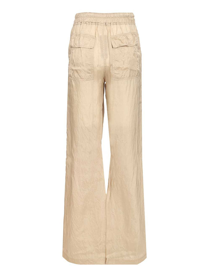 Rick Owens Dietrich Drawstring Trousers - Beige | 6b2dcf301b2915748b49c732a2523be0a75a5c99