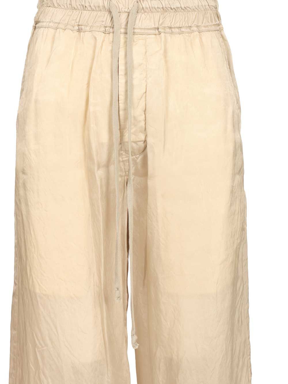 Rick Owens Dietrich Drawstring Trousers - Beige | 3eaa4345cad7c95ea1b3fcc12b32a653aec449db