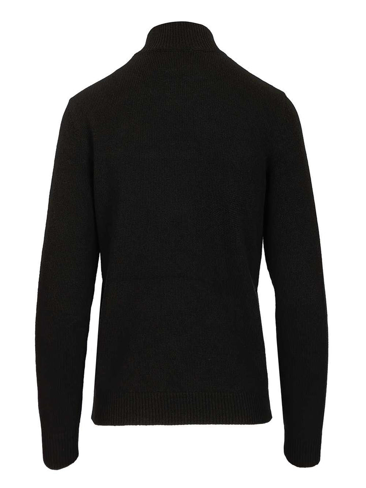 Valentino Garavani Wool Turtleneck Knitwear - Black | 5c6f9ba58470d2f60875a23d3f0b35e2e664b5c0