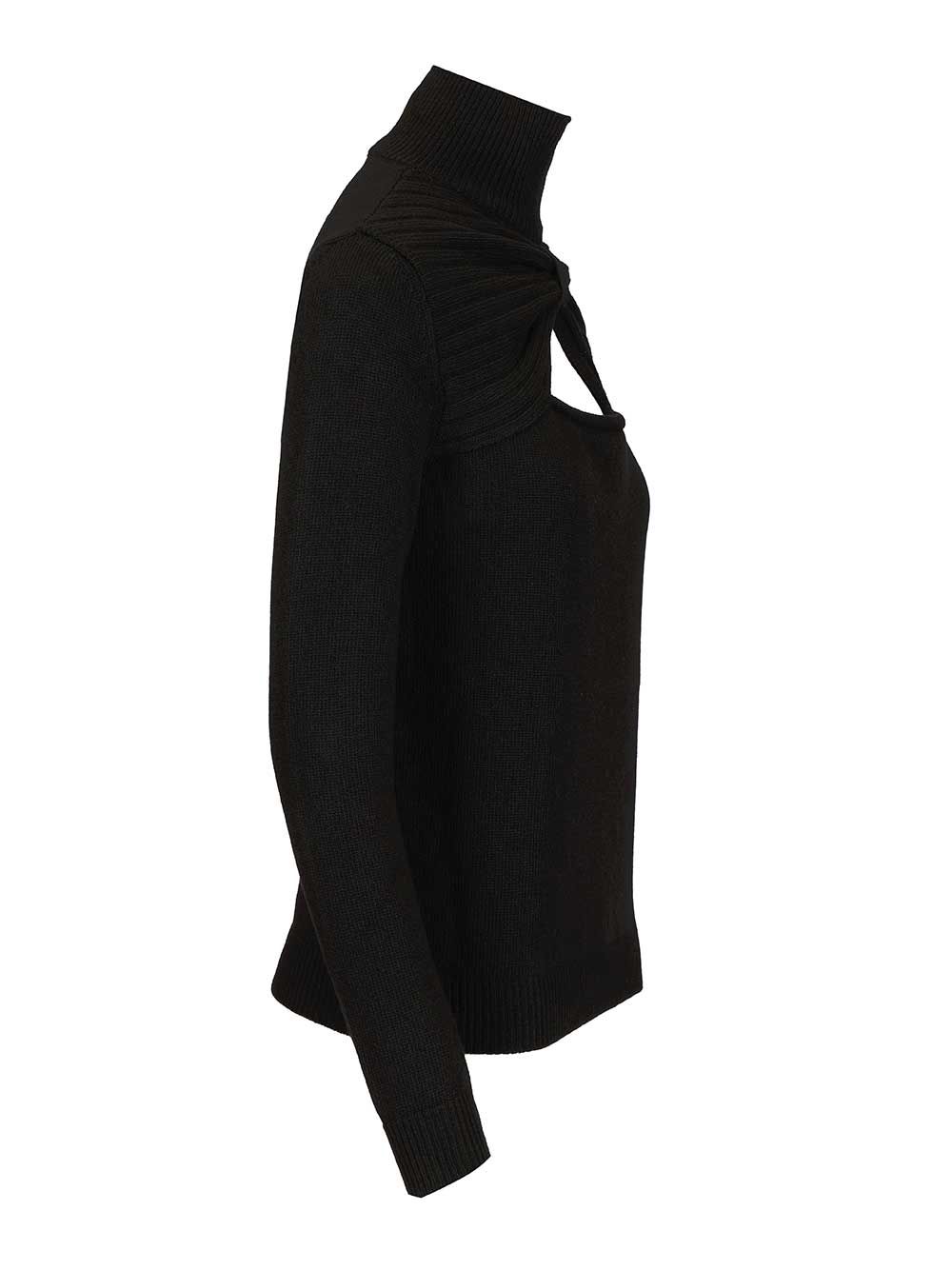 Valentino Garavani Wool Turtleneck Knitwear - Black | ab8db3be69aad0b94dcadc93450c3572461be869