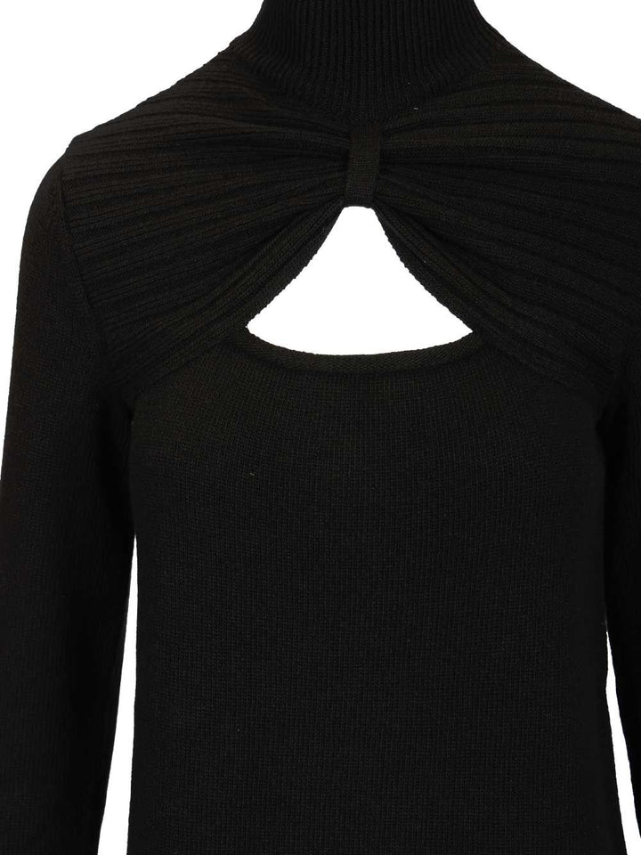 Valentino Garavani Wool Turtleneck Knitwear - Black | 61aad345625959589f8e5d4ce9c98587067e267e