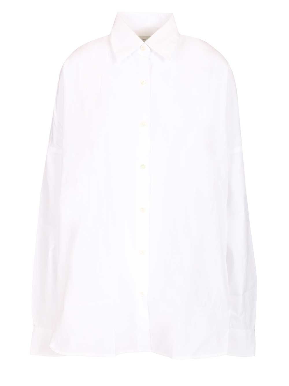 Dries Van Noten Casia Shirt Shirts - White | 2954839cfcd3d90e683169aecf60c34c34af783a