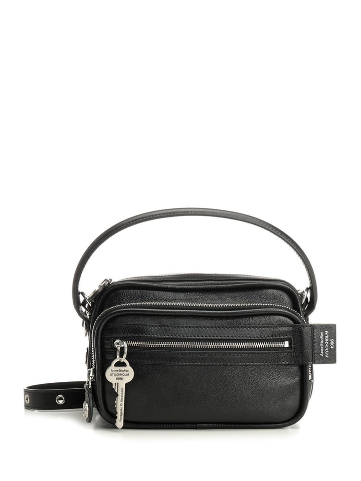 Acne Studios Camero Kit Crossbody Bags - Black | c501eced3a640a78d32cd8e462bb7efbb0966e54