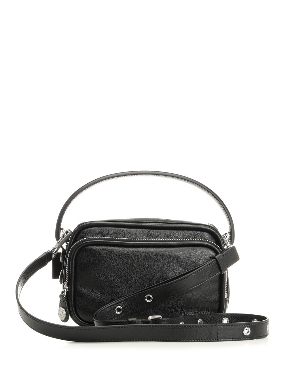 Acne Studios Camero Kit Crossbody Bags - Black | 7de01eee2d33d89f1ac3634cd2f9f8c3258f1cd8