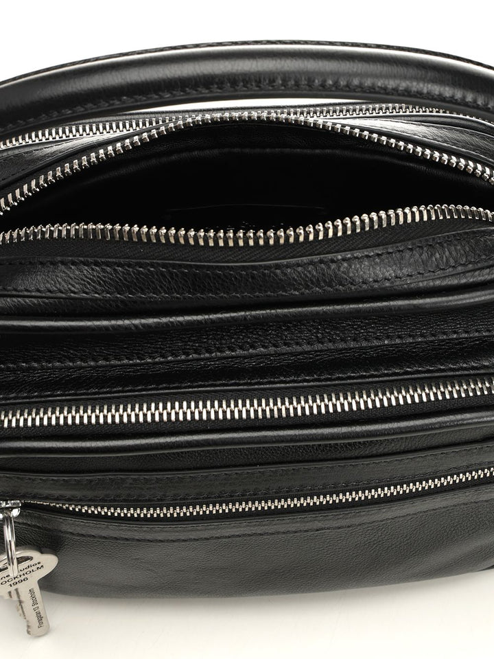 Acne Studios Camero Kit Crossbody Bags - Black | 7674b9a5a9a262c2796ffd14b632ec5cbab9b3ea