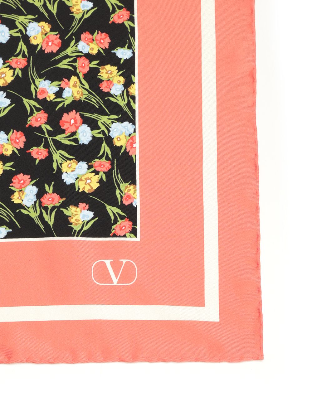 Valentino Garavani Silk Scarf Apres L'hivier Scarves And Foulards - Multicolor | 06e8459ef6d2aeab952d2153f78877b84cf5161c