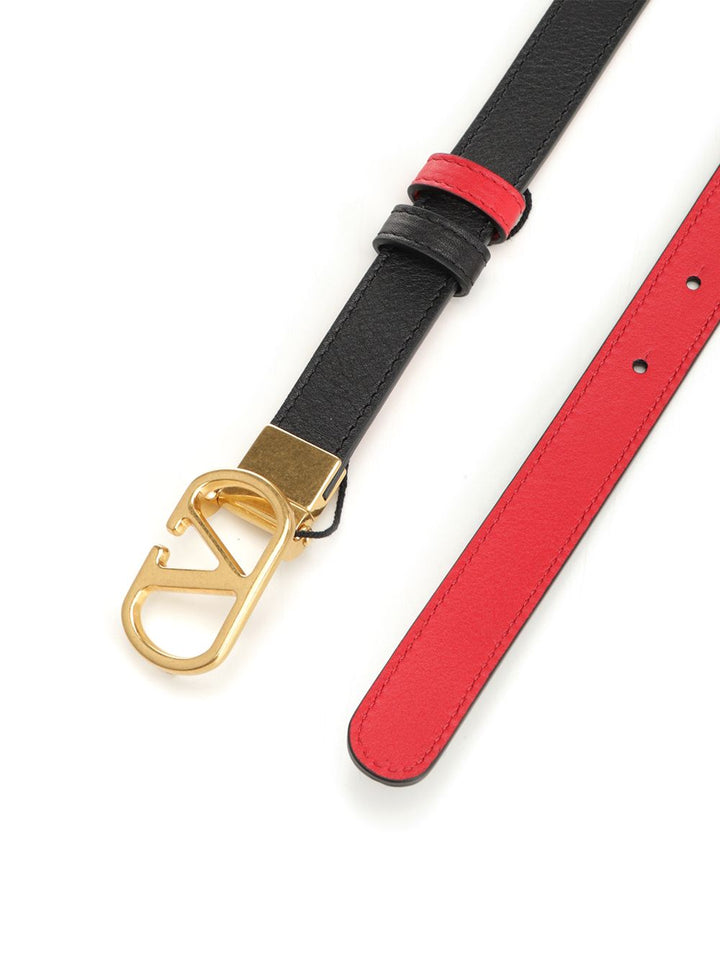 Valentino Garavani Vlogo Signature Belt Belts - Black | 65c78c442af65a8c91b58490f9f7624bc33f304a