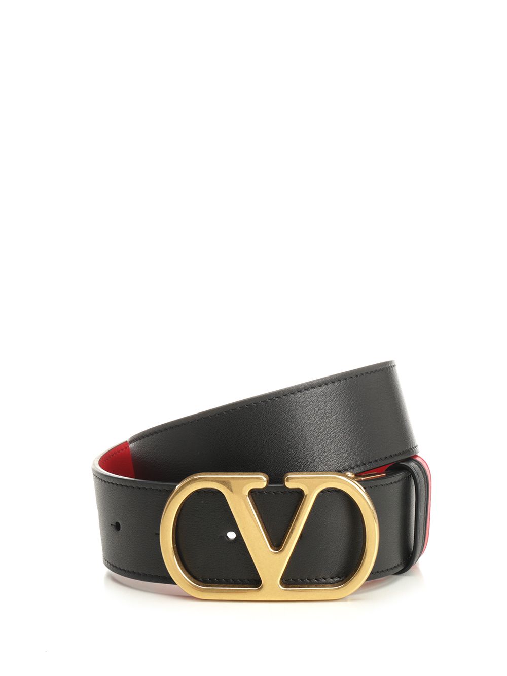 Valentino Garavani Vlogo Belt Belts - Black | 1f8ca4316ebf872e0c32cc7a8614d30c3cf634ab