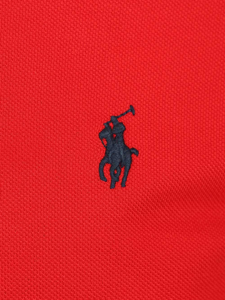 Polo Ralph Lauren Cotton Jersey Polo shirt - Red | b97ced0819fd1c7a4440fabea88da756c2474c42