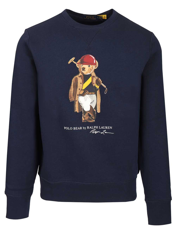 Polo Ralph Lauren Polo Bear Sweatshirt Sweatshirts - Blue | 0a39450440977a9aa3b486bf5fa6d2cedb7b235f