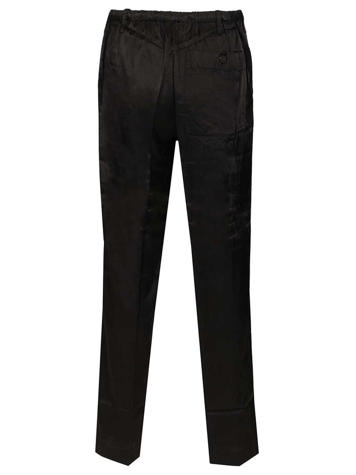 Dries Van Noten Penny Long , Trousers - Black | 687dfb5654b64a907efa54231cbe210f62fd9d75