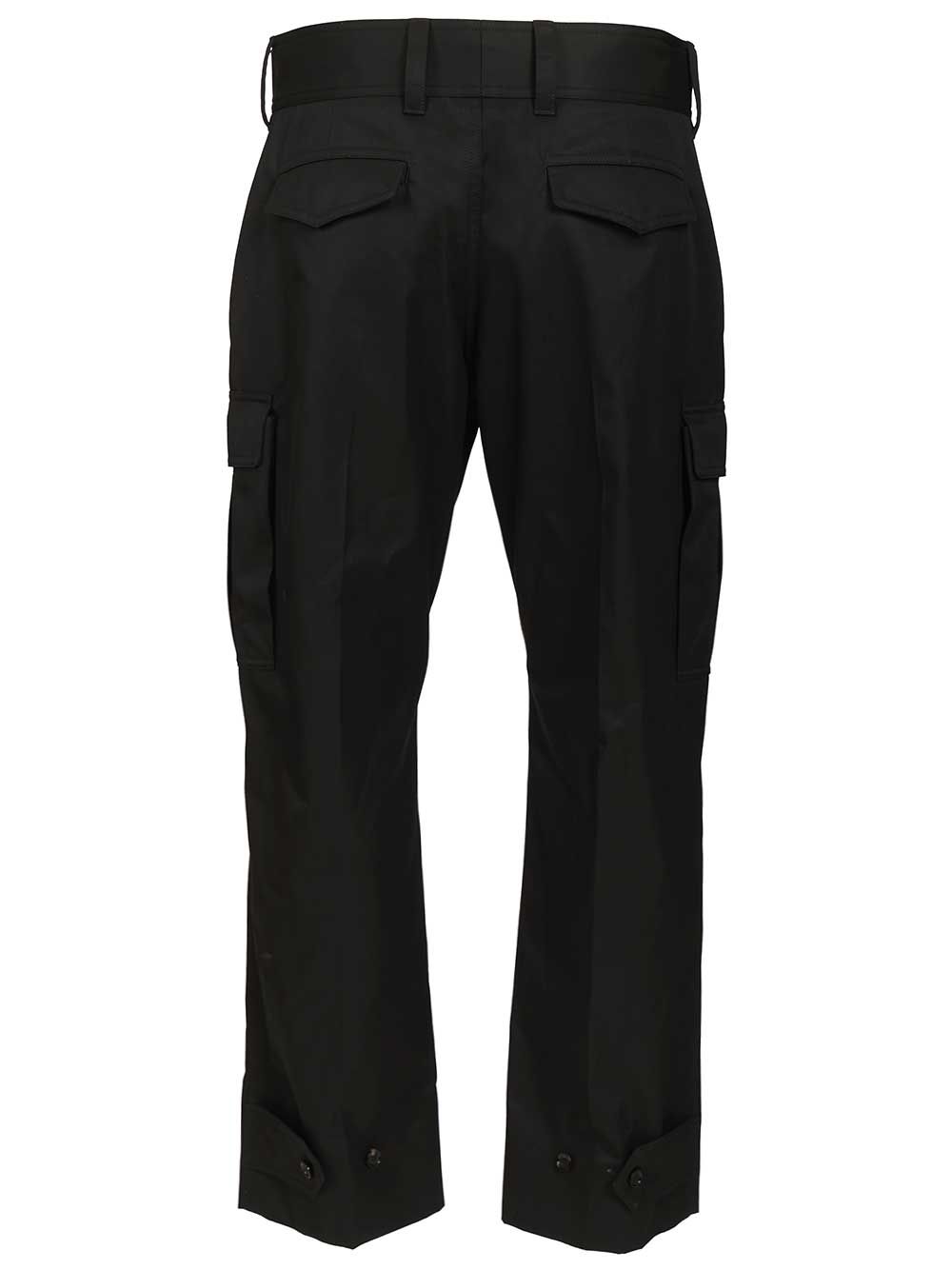 Mcqueen Cargo Pants Trousers - Black | bf917637c31f683eb2207865ebc4105f0a4db55f