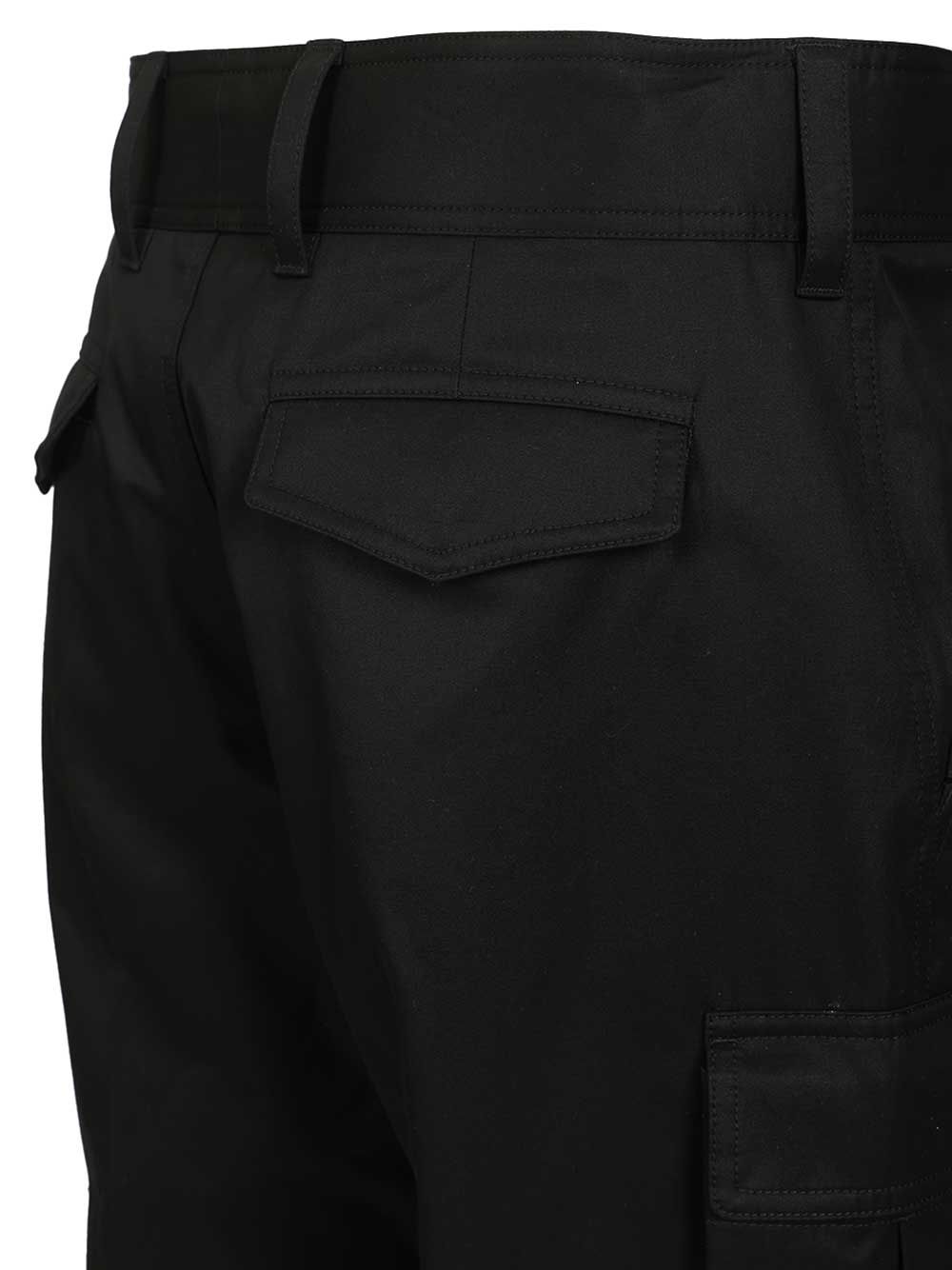 Mcqueen Cargo Pants Trousers - Black | eecb9928527ac1c06ee394fa2714a527aad738bb