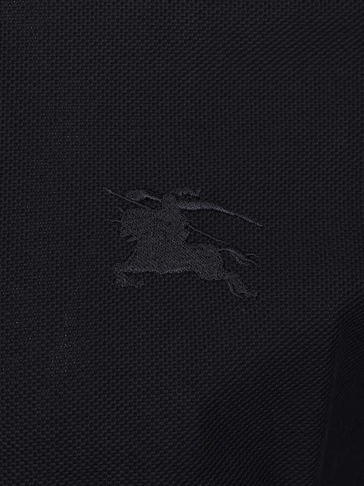 Burberry Slim Fit Cotton Polo Shirt T-Shirt - Blue | 10070ddfd1f0406d326371740bbb2ea165432981