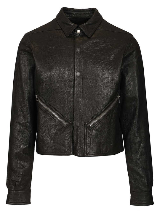 Tour Alice Shirt In Leather Jackets Black