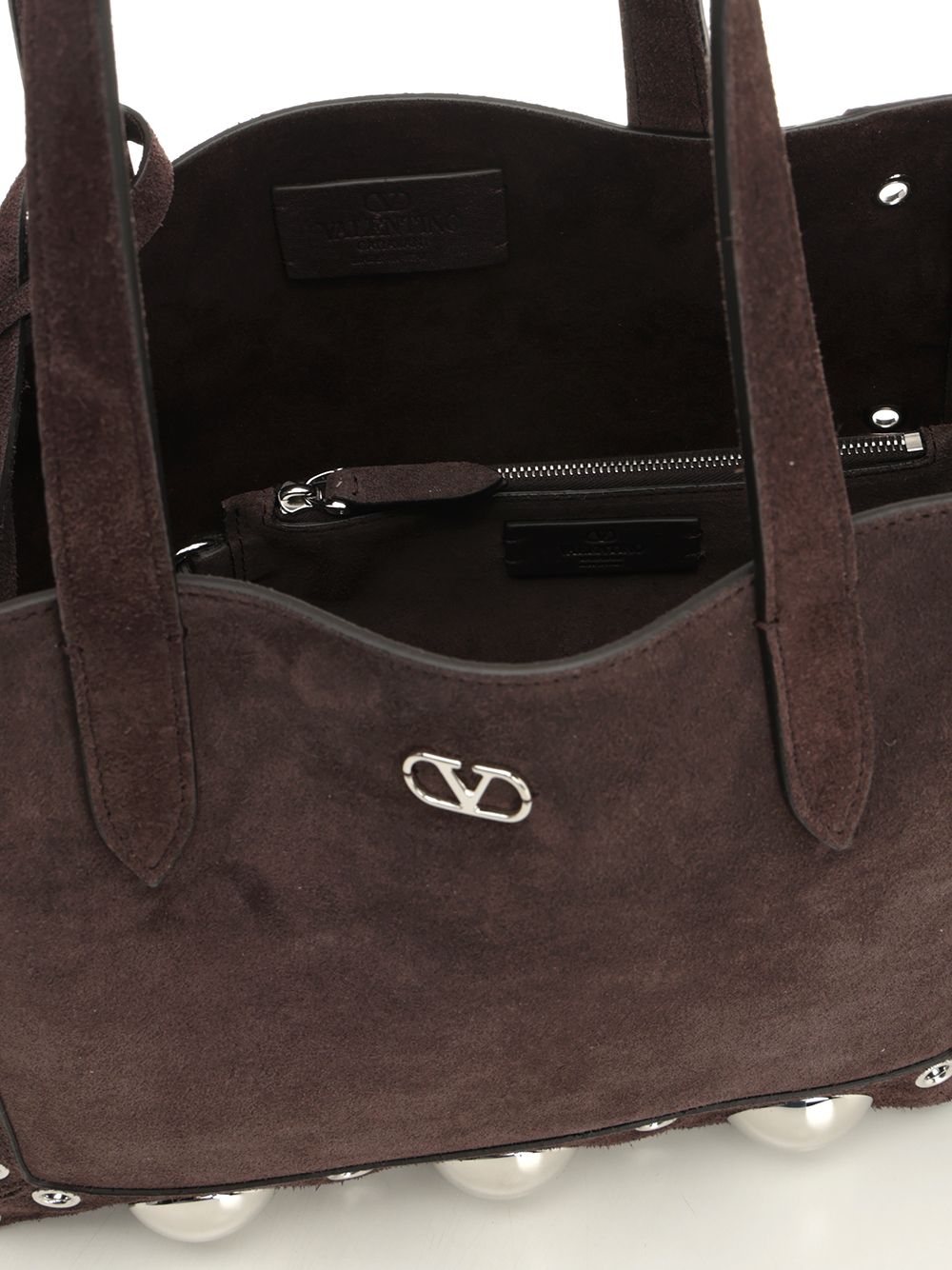 Valentino Garavani Nellcôte Shoulder Bags - Brown | a8053c4ba56300f71f96769ad58b489968de99ac