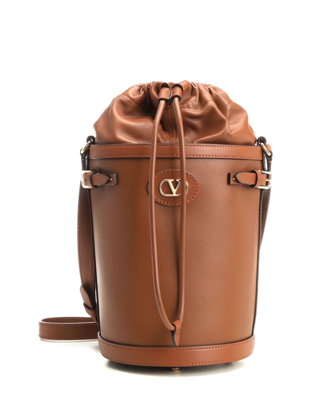 Valentino Garavani Vlogo Signature Crossbody Bags - Brown | eb0ea9df7781f4f557ad33aaa1e50b59aeef0807