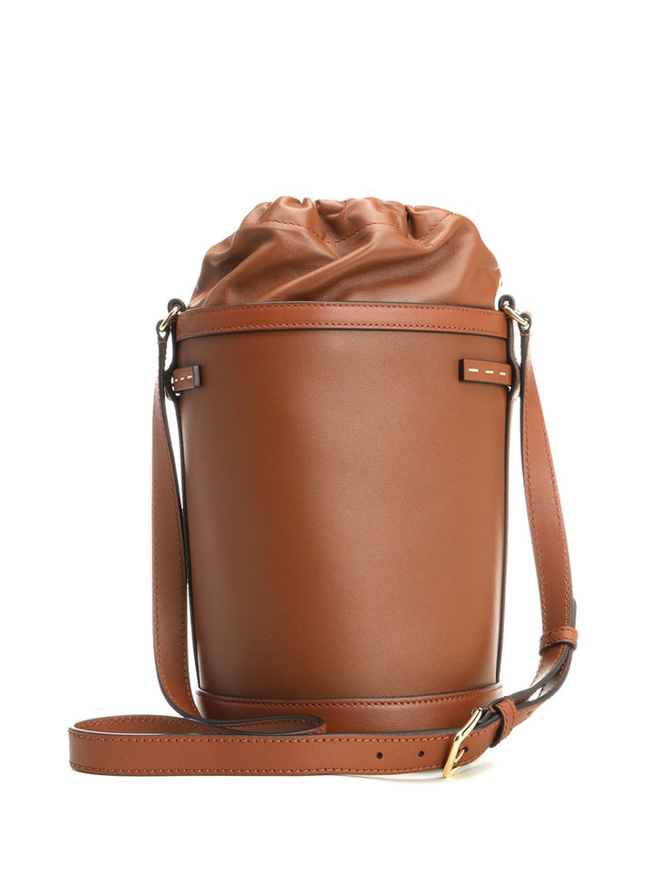 Valentino Garavani Vlogo Signature Crossbody Bags - Brown | 362db4e798d03f642e51ac38a54148965604c3a9