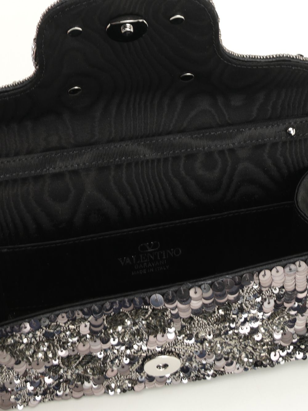 Valentino Garavani Locò Shoulder Bags - Grey | a84926d4c0774731842d457e09041f44a6b86001