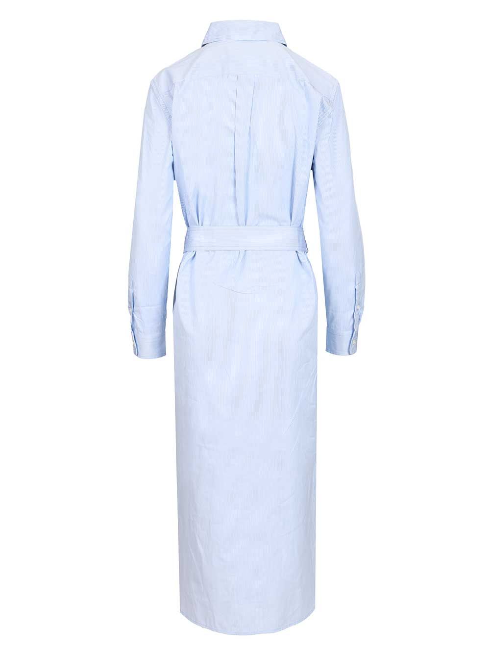 Polo Ralph Lauren Shirt Dress With Belt Dresses - Light blue | 22b2f1cb06a7c536a4fbafdee78304b04d430a1a