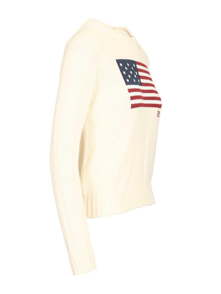 Polo Ralph Lauren Crew Neck Sweater Knitwear - Beige | 3a7a9fcaf8ae765b033f86237c25caefa529cf4f