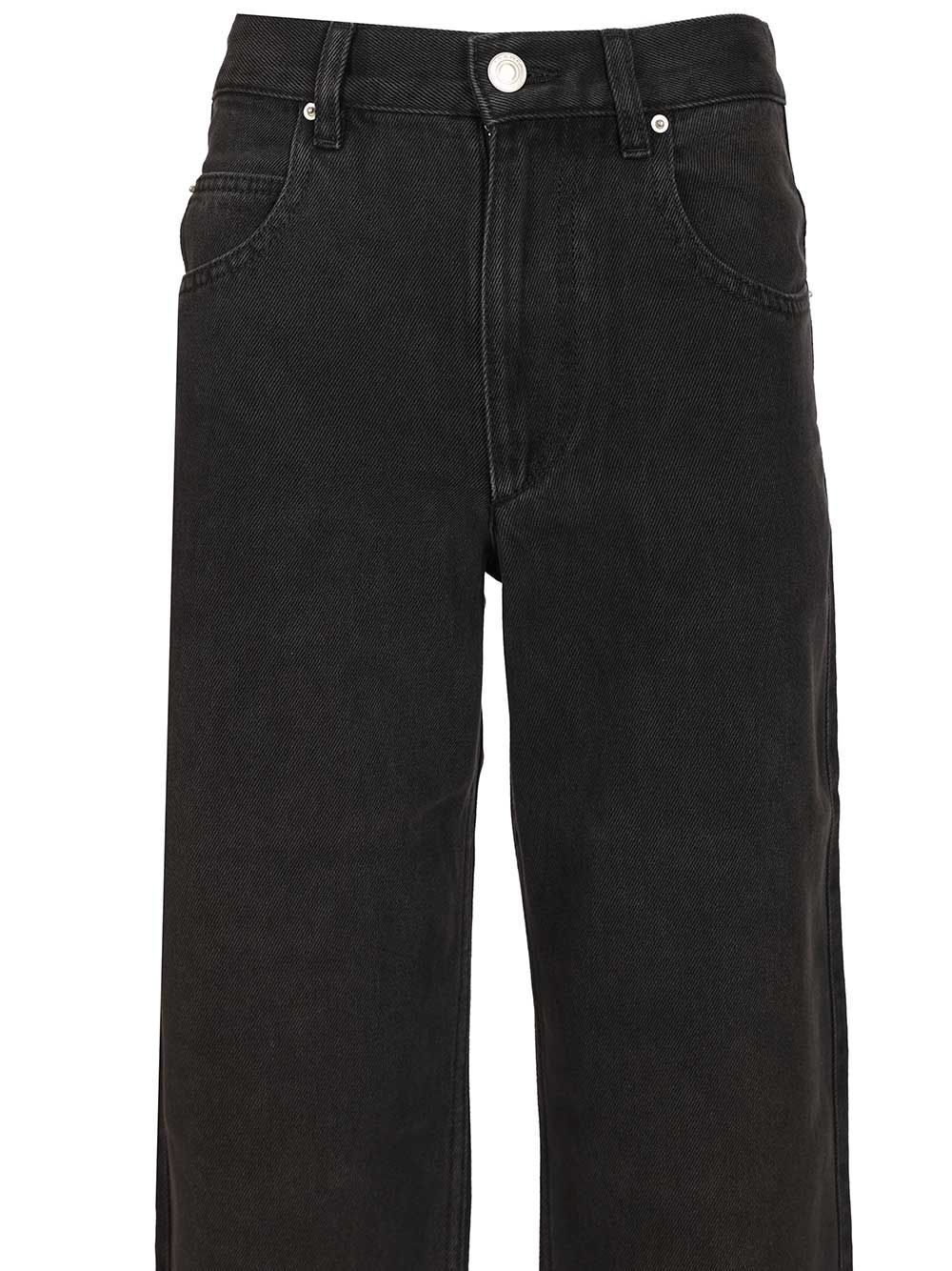 Isabel Marant Jenny Jeans - Black | 71a400d9a7d634b609188deaf9b69b96827c43d1