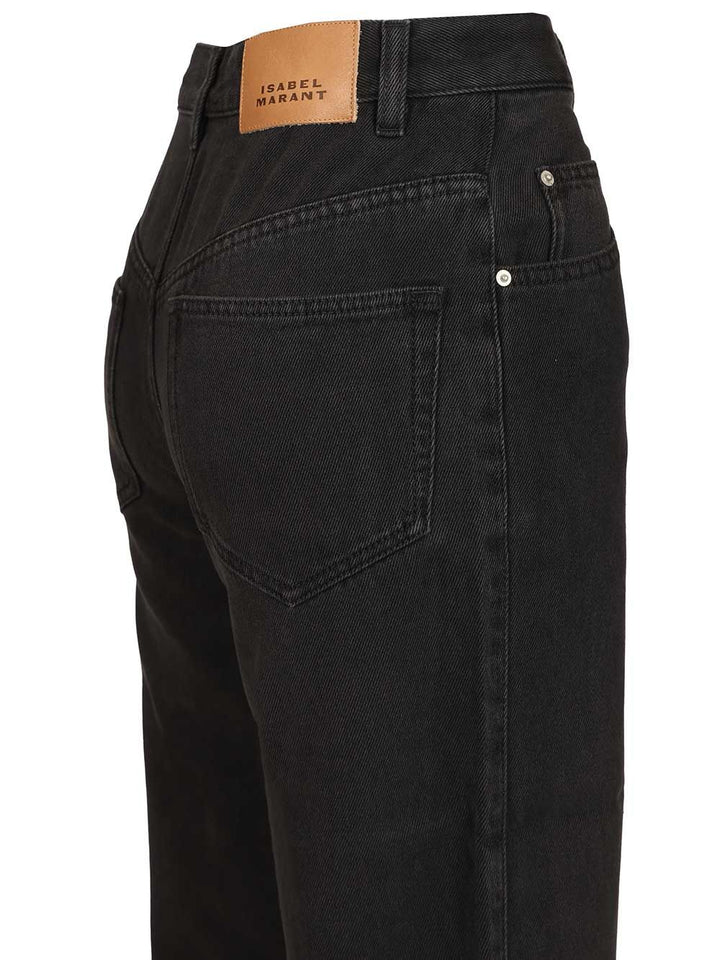 Isabel Marant Jenny Jeans - Black | 709b3a93294932e53e2f34c47e84a7c671cecdcf