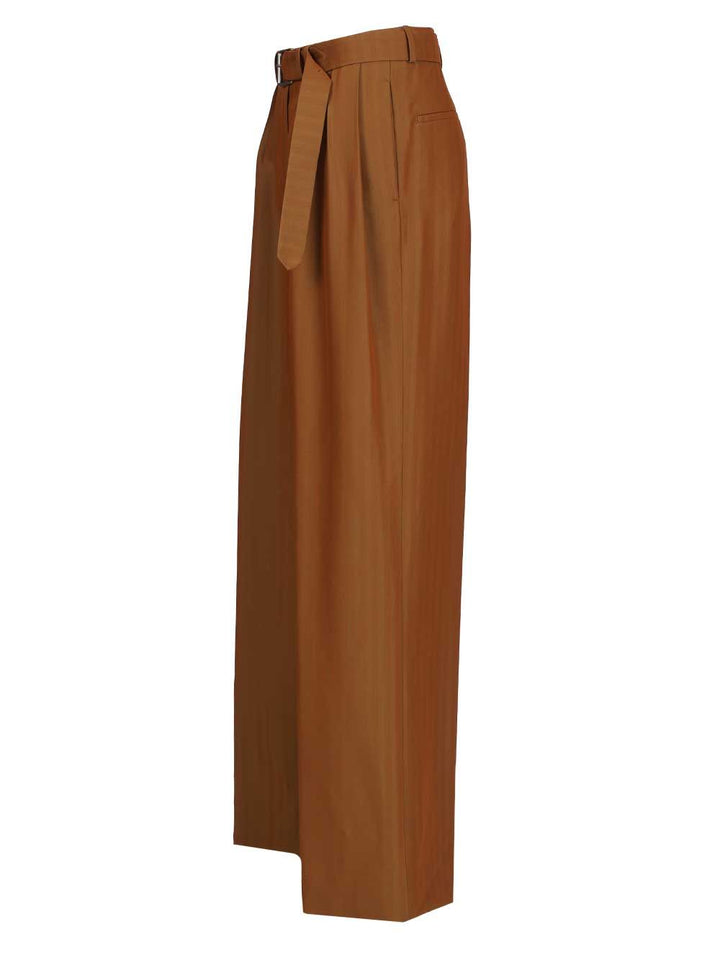 Dries Van Noten Wide-Leg Trousers Jeans - Brown | 44416606906d9ce47e4eec1660f8c64f75b09f72