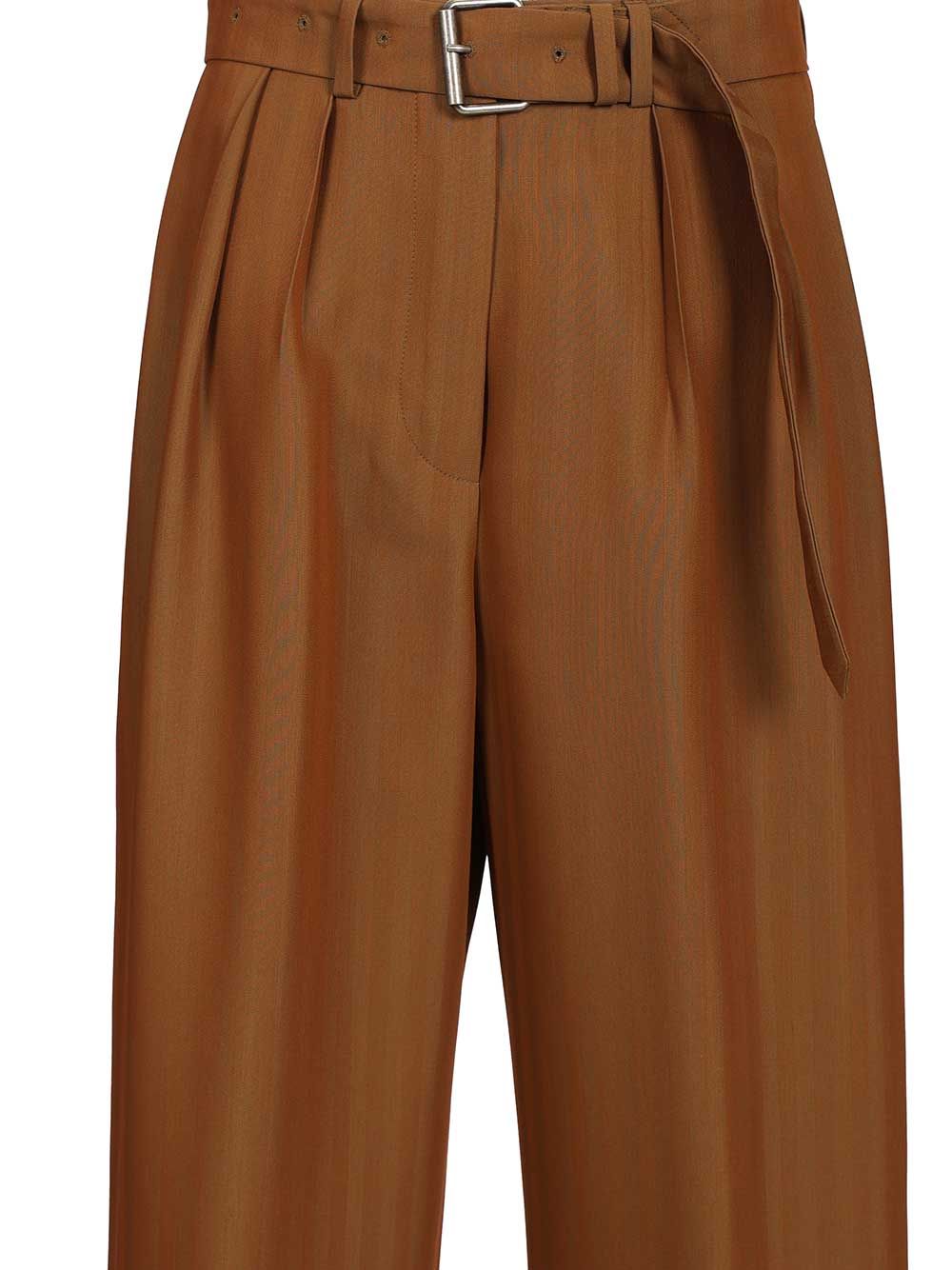 Dries Van Noten Wide-Leg Trousers Jeans - Brown | cd58ea3cfed8dd25cda0dcc3b87ef634e2898d88