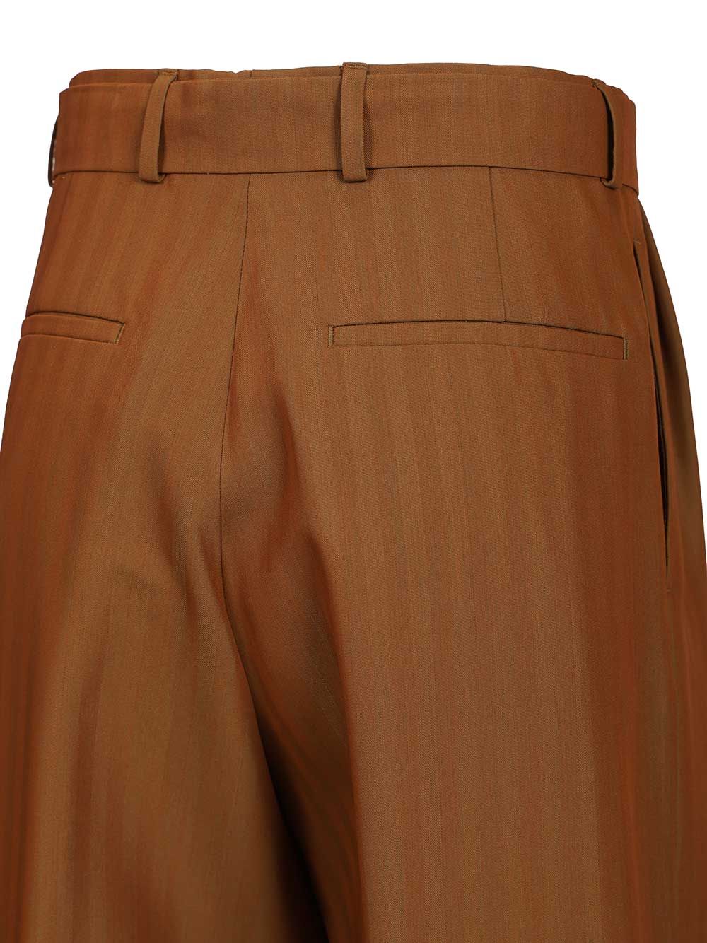 Dries Van Noten Wide-Leg Trousers Jeans - Brown | 3d153e89365794d840d9d72c7f72dac2bb9ca50c