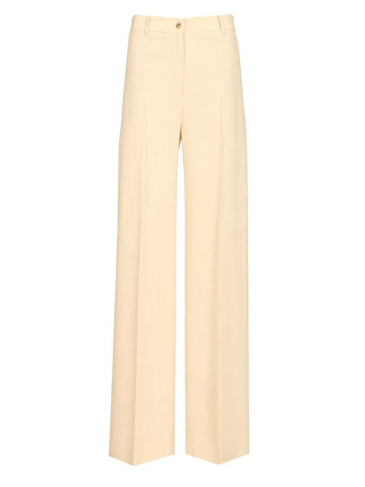 Etro Palazzo Trousers - White | c744bf2efc0d6509681563d6bc8ed68d1dafb647