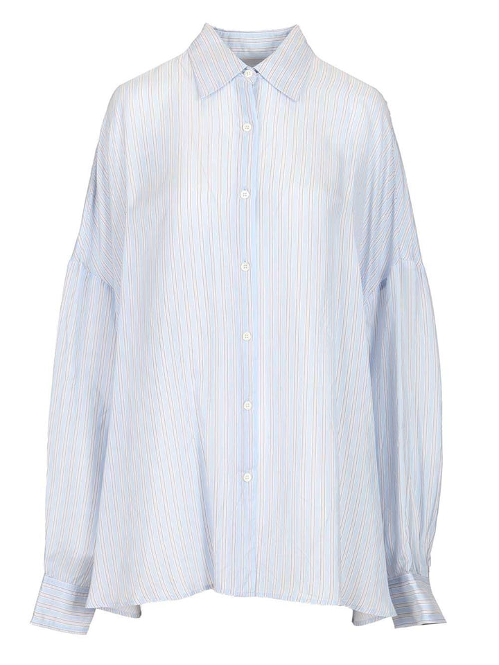 Dries Van Noten Casia Shirt Shirts - Blue | 1959b9f83eae693f57d2ac9ab2aa5db3377fae1a